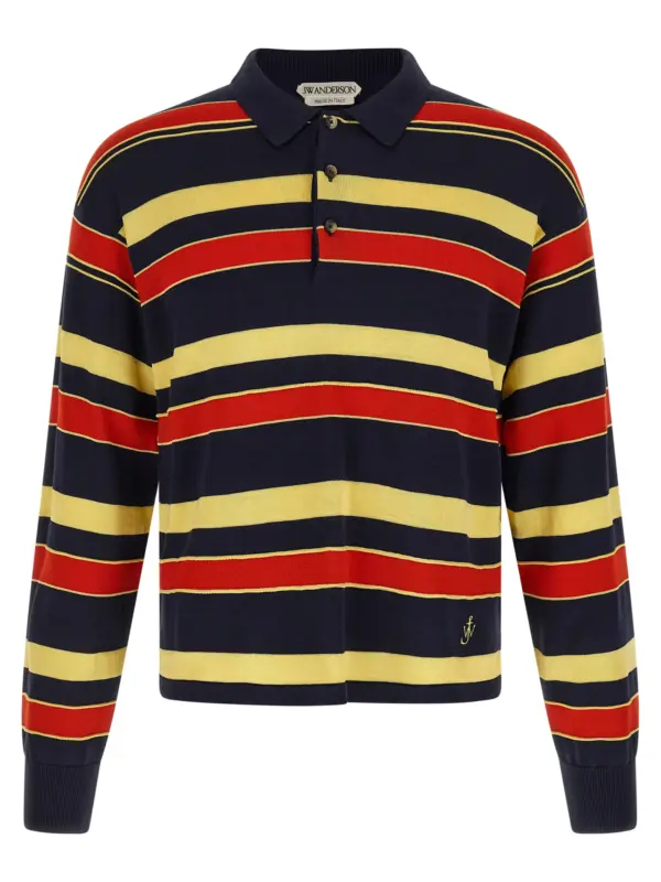 Knitted polo shirt J.W.ANDERSON Multicolor