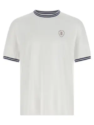 Solomeo coat of arms t-shirt BRUNELLO CUCINELLI White