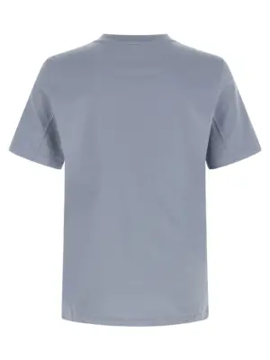 Logo print T-shirt M0B138440CKL13 BRUNELLO CUCINELLI Light Blue