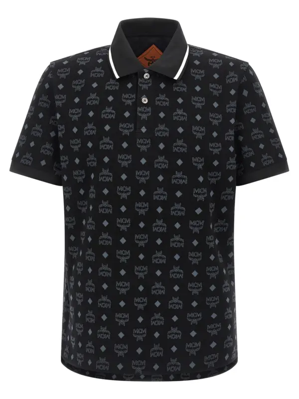 Press polo shirt MCM Black