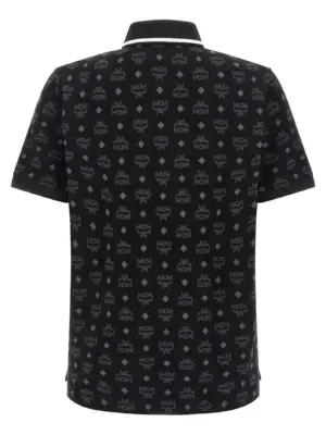 Press polo shirt MHTGSMM03BK MCM Black