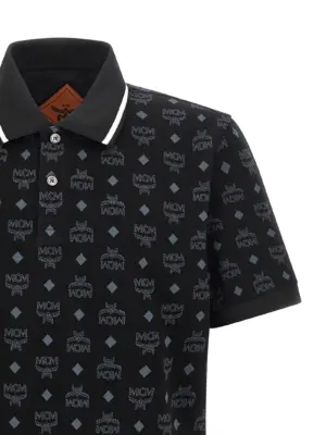 Press polo shirt Man MCM Black