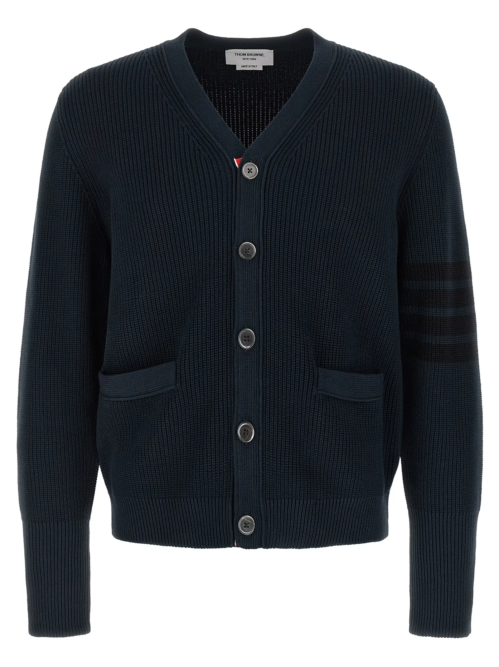 Кардиган Thom Browne Garment Dye Синій 1 'Garment Dye' cardigan THOM BROWNE Blue