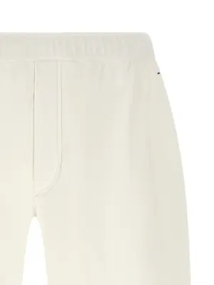 Interlock cotton bermuda shorts Man BRUNELLO CUCINELLI White