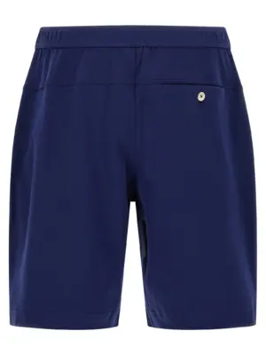 Interlock cotton bermuda shorts ML8243390TC7943 BRUNELLO CUCINELLI Blue