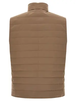 Quilted vest MM4791451CIL56 BRUNELLO CUCINELLI Beige