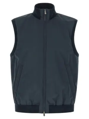 Thermore® padded vest BRUNELLO CUCINELLI Blue