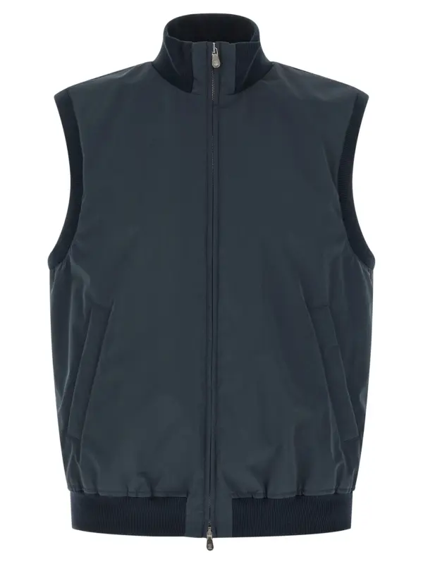 Thermore® padded vest BRUNELLO CUCINELLI Blue
