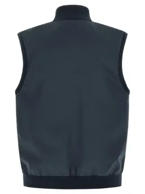 Thermore® padded vest MM4796584CIR70 BRUNELLO CUCINELLI Blue