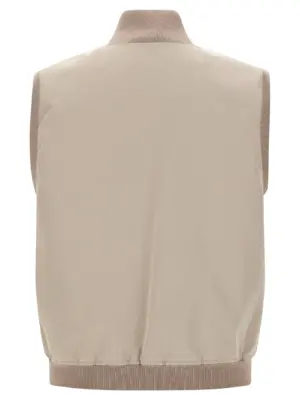 Thermore® padded vest MM4796584CJM82 BRUNELLO CUCINELLI Beige