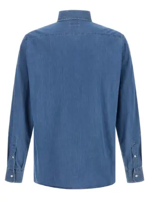 Denim shirt MR6830627C001 BRUNELLO CUCINELLI Blue