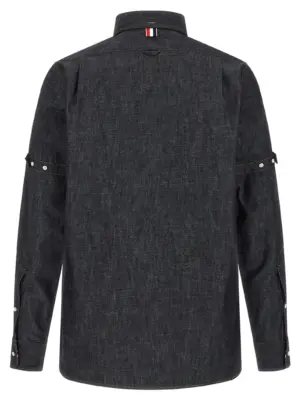 Denim shirt MWL435SF1105415 THOM BROWNE Blue