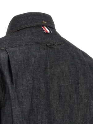 Denim shirt Spring Summer 2026 THOM BROWNE Blue