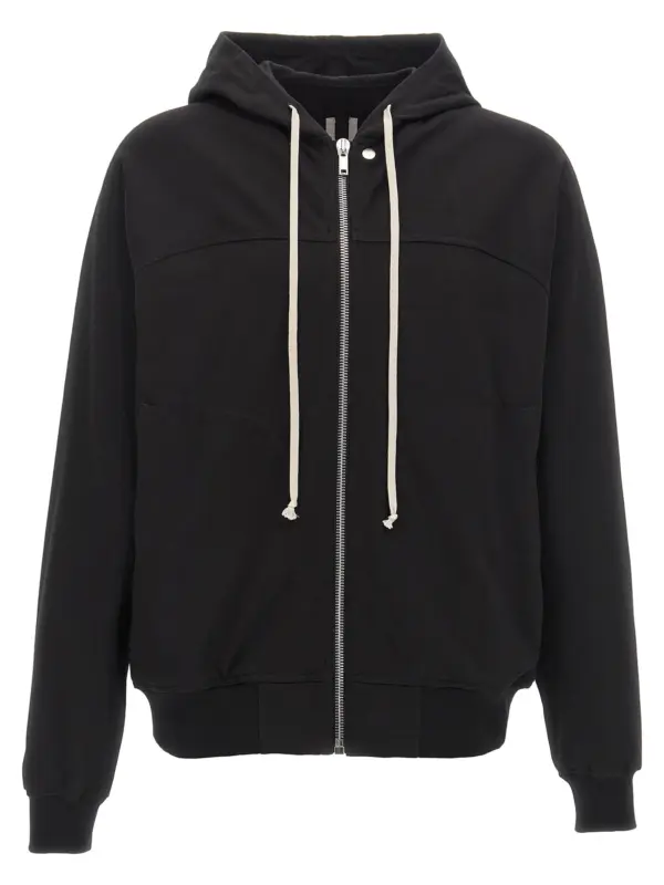 'Windbreaker' hoodie RICK OWENS Black