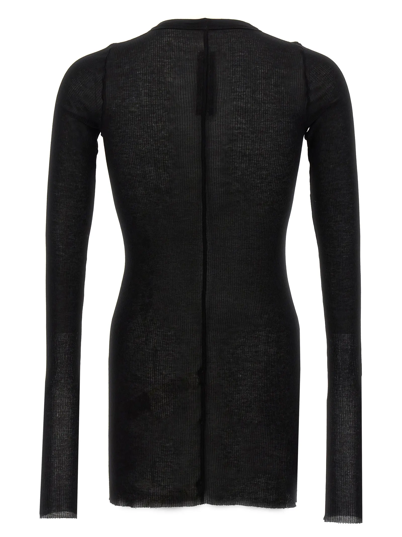 Футболка Rick Owens Rib LS T Чорна 2 'Rib LS T' T-shirt RU01F2250RC09 RICK OWENS Black