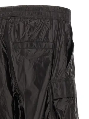 'Cargobelas' pants 100% nylon RICK OWENS Black