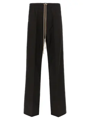 'Dietrich Drawstring' pants RICK OWENS Black