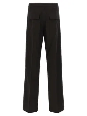 'Dietrich Drawstring' pants RU01F2378P09 RICK OWENS Black