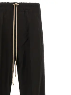 'Dietrich Drawstring' pants Man RICK OWENS Black