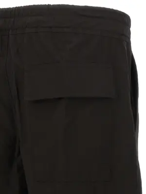 'Dietrich Drawstring' pants 100% cotton RICK OWENS Black