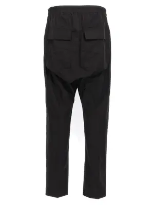 'Drawstring Long' pants RU01F2380TE09 RICK OWENS Black
