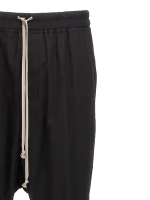 'Drawstring Long' pants Man RICK OWENS Black