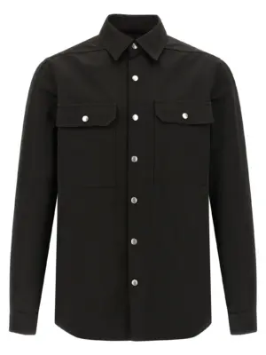 'Outershirt' shirt RICK OWENS Black