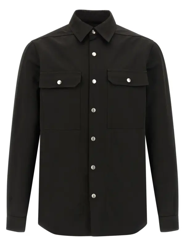 'Outershirt' shirt RICK OWENS Black