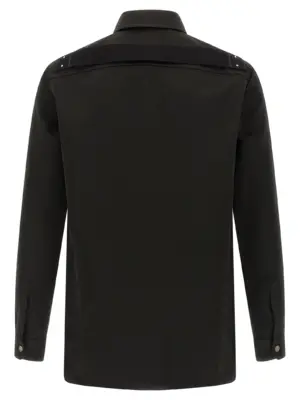 'Outershirt' shirt RU01F2729THD09 RICK OWENS Black