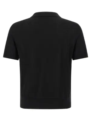 Wool polo shirt S74HA1628D13205900 DSQUARED2 Black