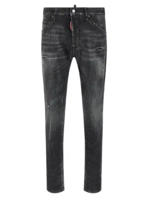 'Teddy' jeans DSQUARED2 Black