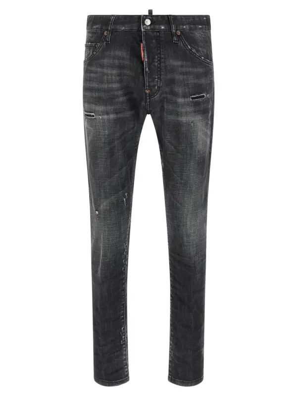 'Teddy' jeans DSQUARED2 Black
