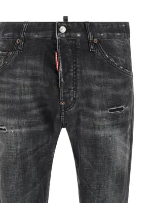 'Teddy' jeans Man DSQUARED2 Black