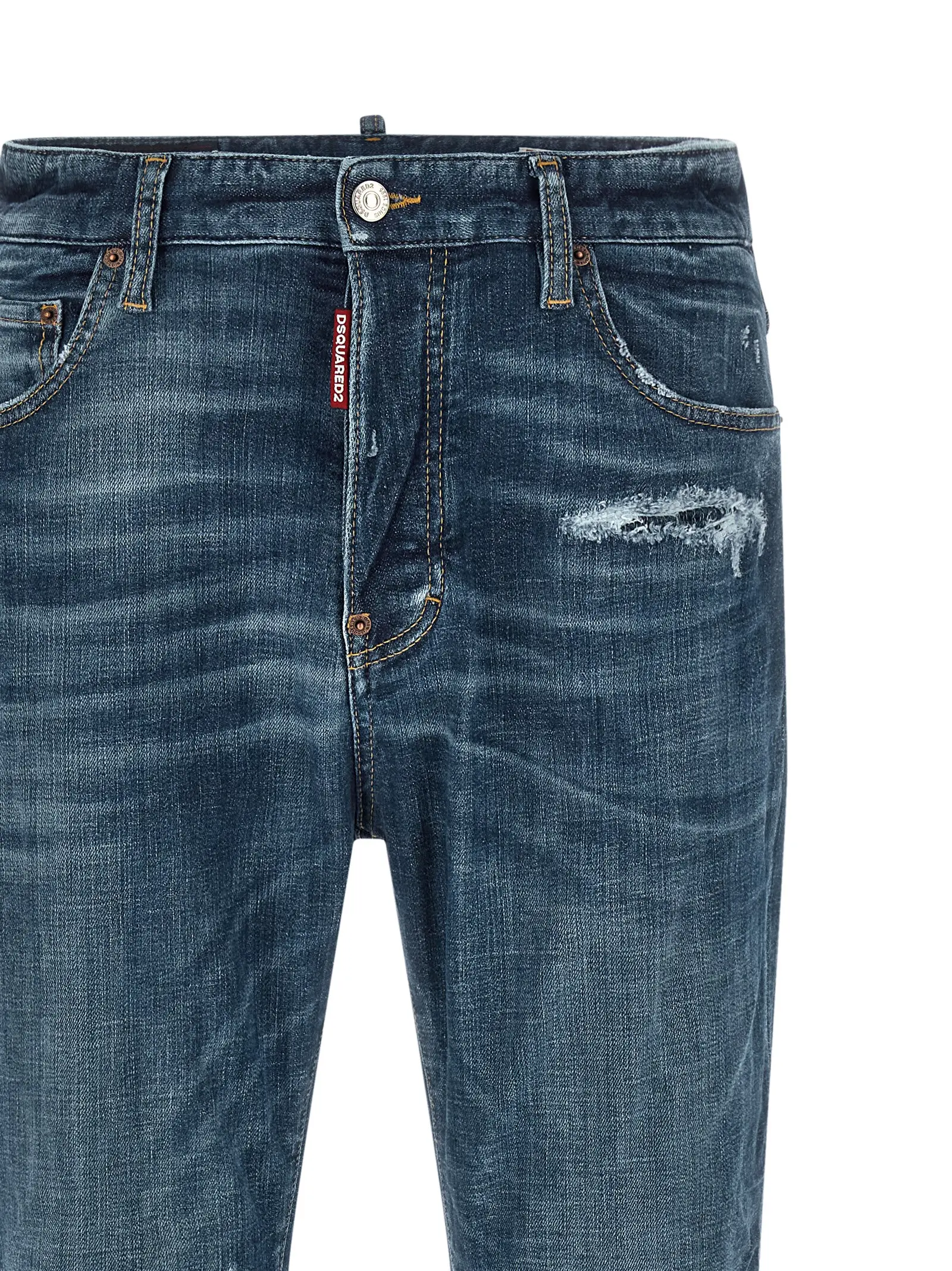 Джинси Dsquared2 642 Сині 3 '642' jeans Man DSQUARED2 Blue