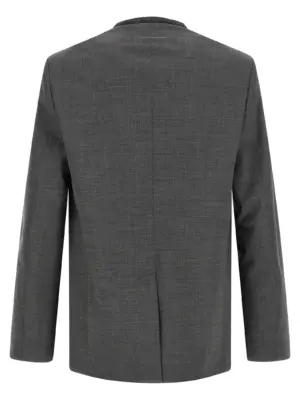 Wool blazer SH0BN0024M35733860M MM6 MAISON MARGIELA Gray