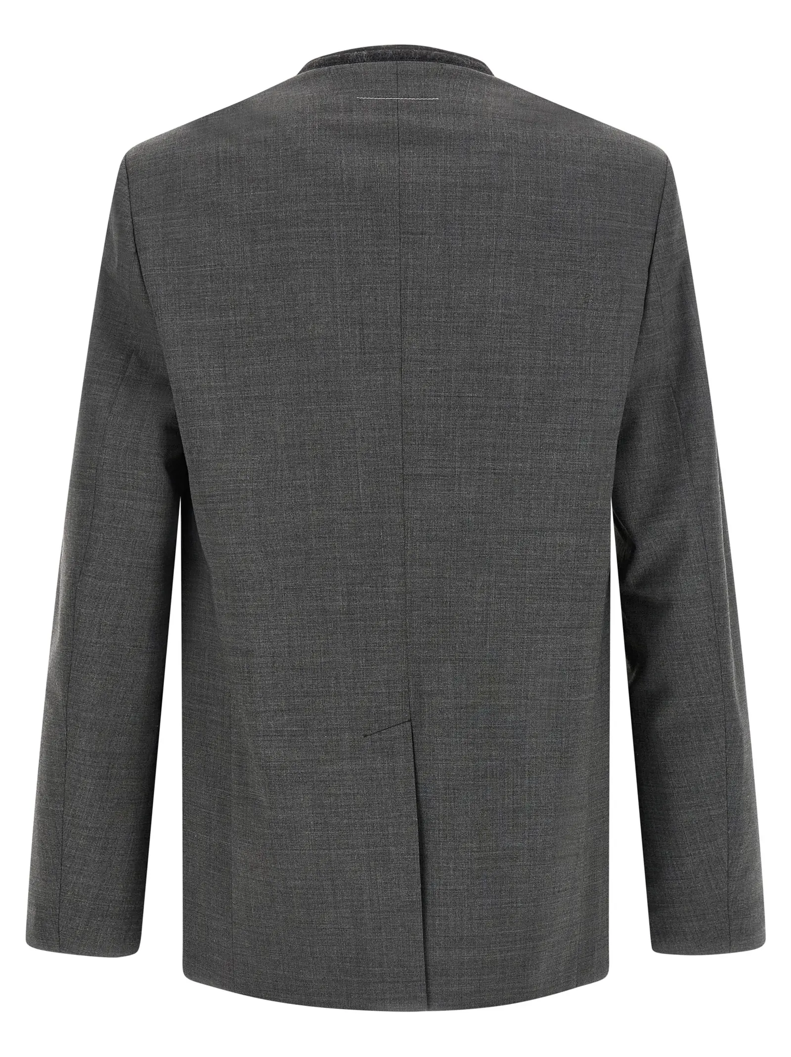 Вовняний блейзер MM6 Maison Margiela Сірий 2 Wool blazer SH0BN0024M35733860M MM6 MAISON MARGIELA Gray