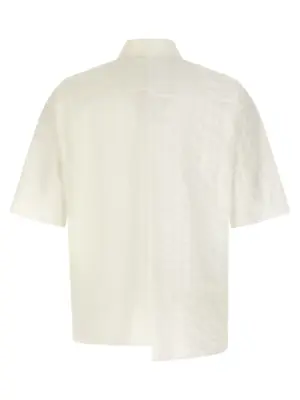 Bi-material shirt SH0DR0007MTN135961 MM6 MAISON MARGIELA White