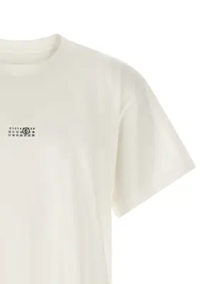 Logo T-shirt Man MM6 MAISON MARGIELA White