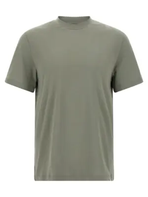 Carbonated cotton t-shirt BRIONI Green