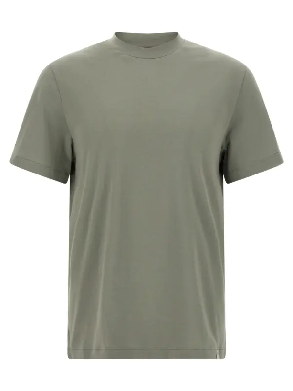 Carbonated cotton t-shirt BRIONI Green