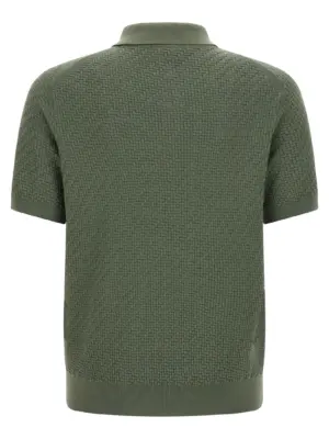 Weaving Polo Plot UMR20OPAK221600 BRIONI Green