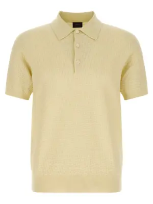 Weaving Polo Plot BRIONI Yellow