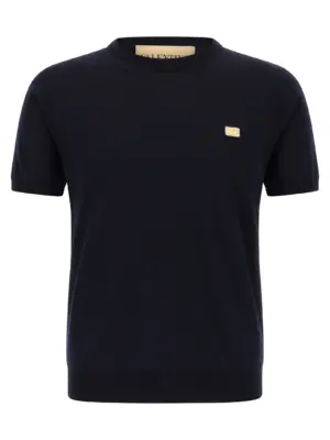 Valentino Garavani VLogo Signature Jersey VALENTINO GARAVANI Blue