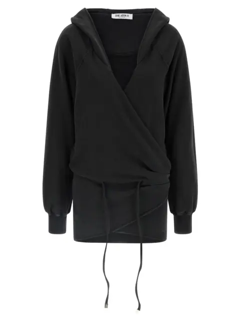 Dreamroom Boutique - твій бездоганний стиль! 7 Hooded dress THE ATTICO Black
