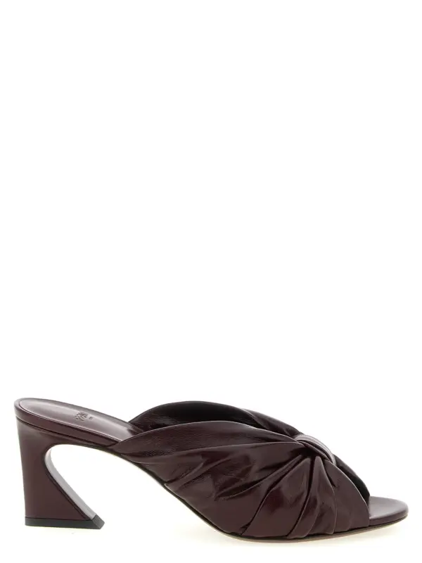 'Fendi Arco' slides FENDI Bordeaux