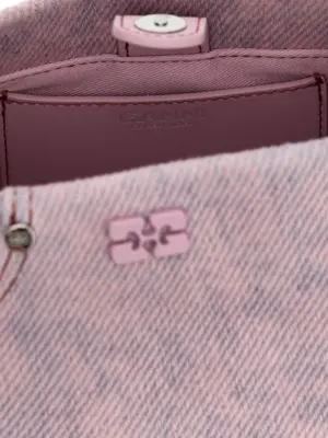 'Mini Bou' handbag 100% organic cotton GANNI Pink