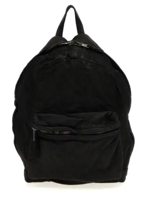 Leather backpack GIORGIO BRATO Black