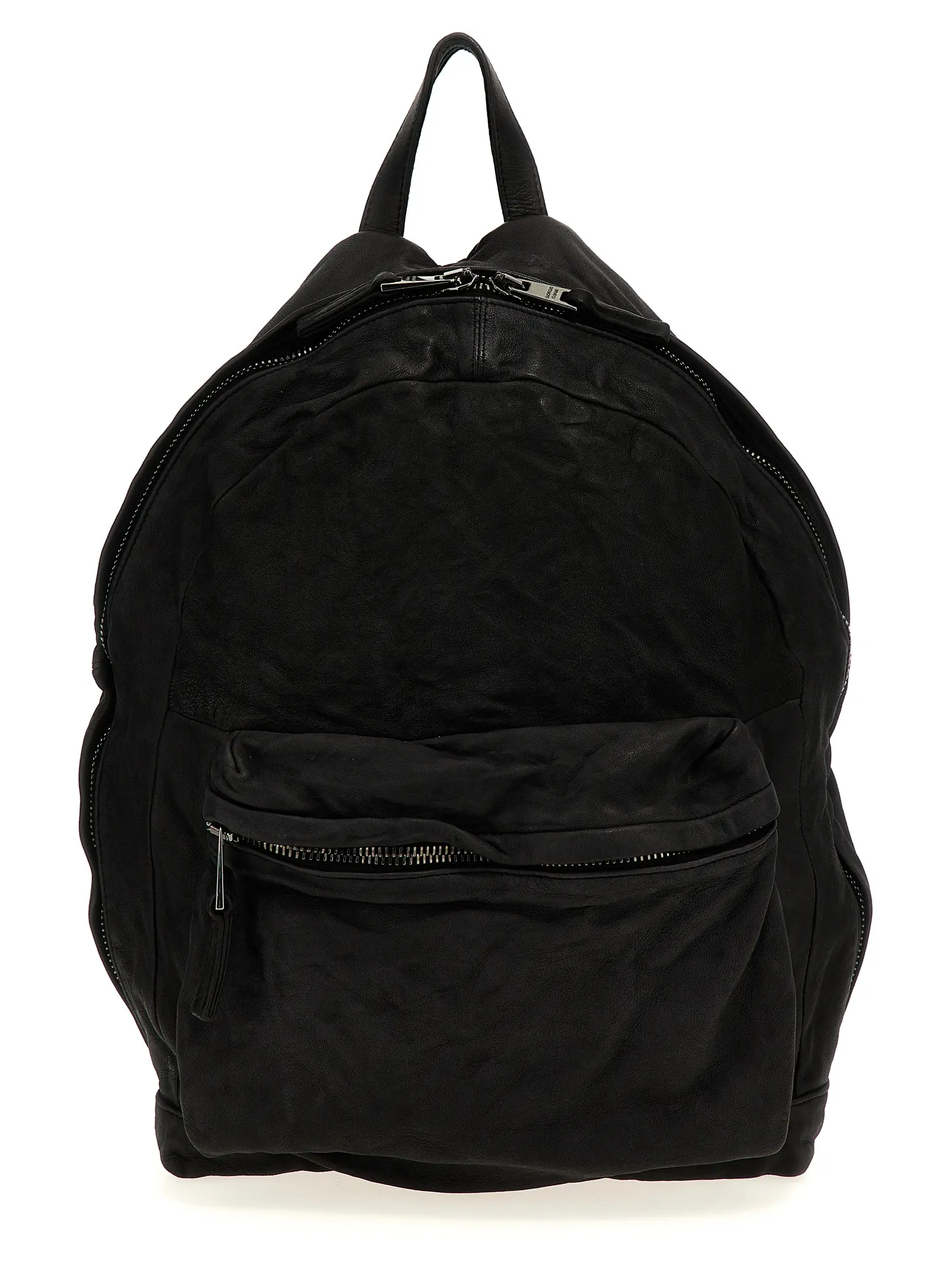 Рюкзак Giorgio Brato Leather чорний 1 Leather backpack GIORGIO BRATO Black
