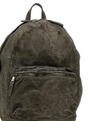 Leather backpack Man GIORGIO BRATO Gray