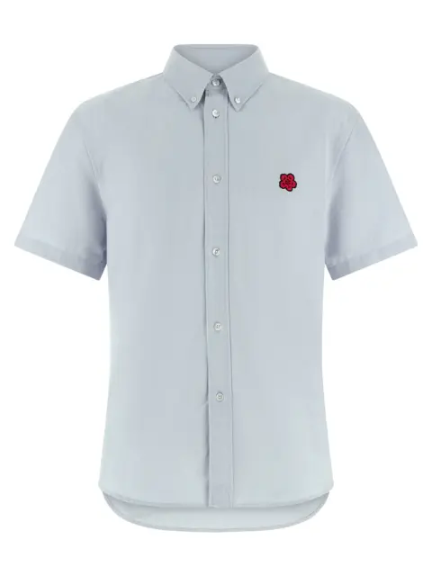 Dreamroom Boutique - твій бездоганний стиль! 15 'Boke Flower Crest' shirt KENZO Light Blue